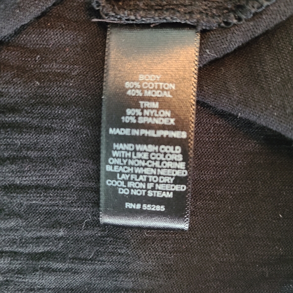 EXPRESS M Black Tank Top - Picture 6 of 6